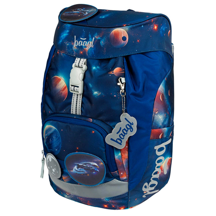 Baagl Schulranzen für 1. Klasse Jungen, Airy Schulrucksack, Ultraleicht Schule Tasche Kinder, Schult