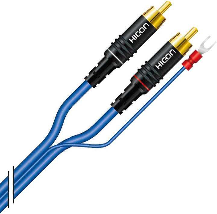 Sommer Cable Sinus Control 2,5m Cinch NF-/ Phonokabel mit Erdung - SS81-0250