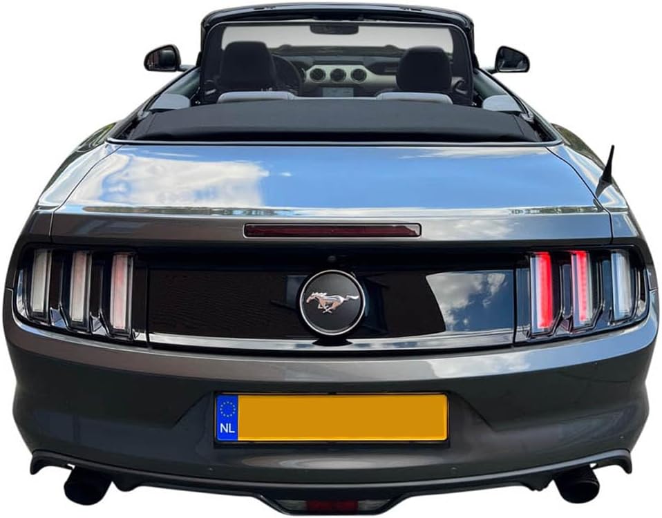 Aperta Windschott passend für Ford Mustang Mk6 100% Passgenau OEM Qualität Schwarz Windstop Windabwe