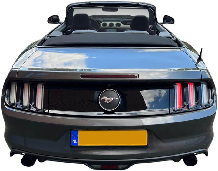 Aperta Windschott passend für Ford Mustang Mk6 100% Passgenau OEM Qualität Schwarz Windstop Windabwe