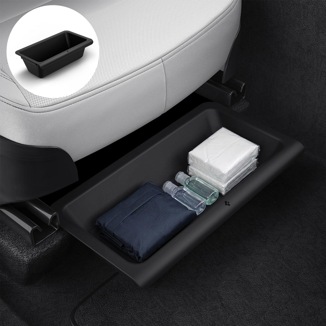 Spigen Tesla Model Y Juniper (Standard/Premium/Performance 2025–2026) Untersitz-Aufbewahrungsbox [1e