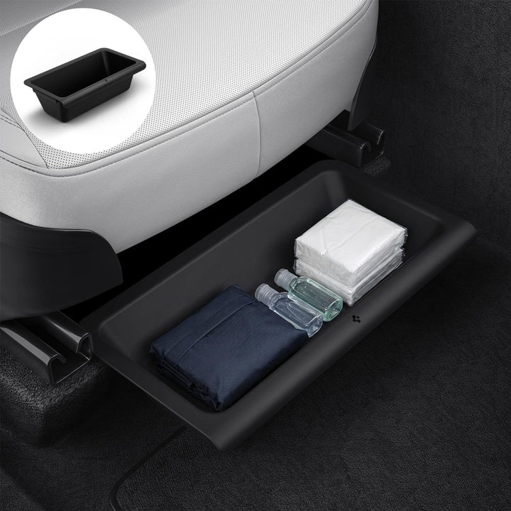 Spigen Tesla Model Y Juniper (Standard/Premium/Performance 2025–2026) Untersitz-Aufbewahrungsbox [1e