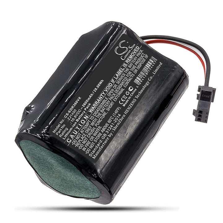 10.8V 2600mAh / 28.08Wh Ecovacs ZJ1450 Akku, Ecovacs D36A, D36B, D36C, D36E, DA60, DA611, DB35, Deeb