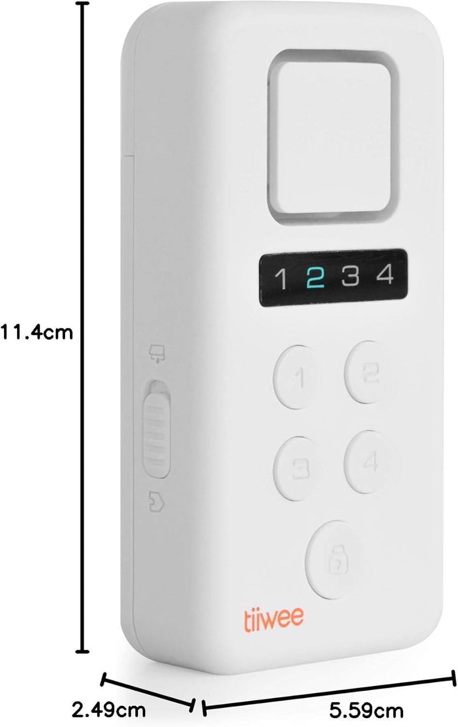 tiiwee X3 Alarmanlage für das Haus - Komplette Alarmanlage mit X3-Sirene, 4 Fenster- &amp; Tür Sensoren