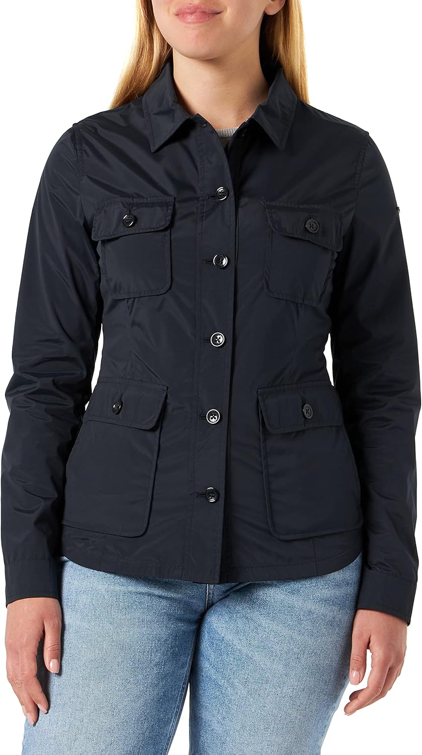 Geox Damen W Dandra Jacket 40 Sky Captain, 40 Sky Captain