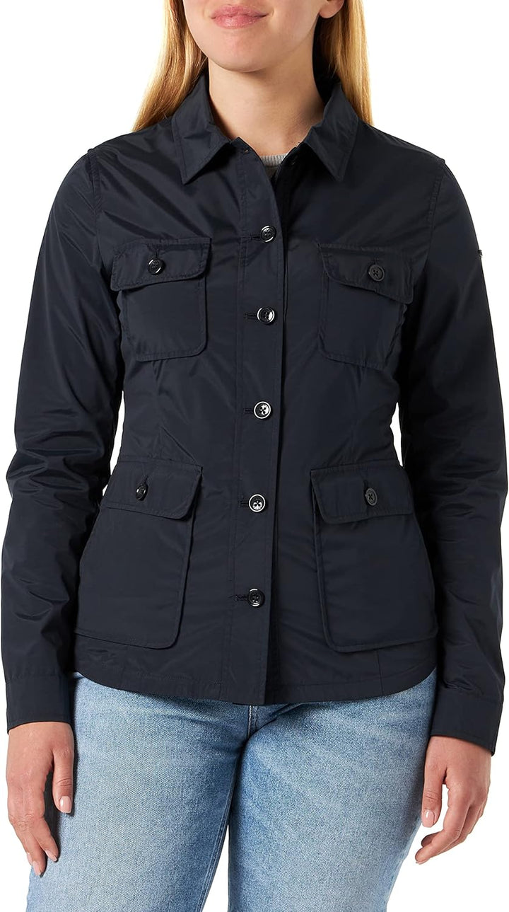 Geox Damen W Dandra Jacket 40 Sky Captain, 40 Sky Captain