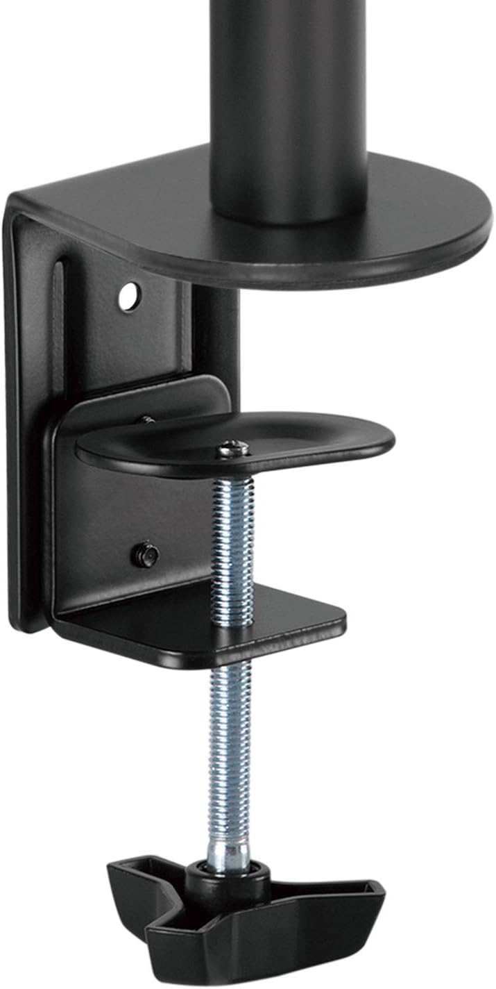 Maclean MC-883 1-Fach Monitorhalterung Tischhalterung 17-32" Zoll Schwenkbar Neigbar Höhenverstellba