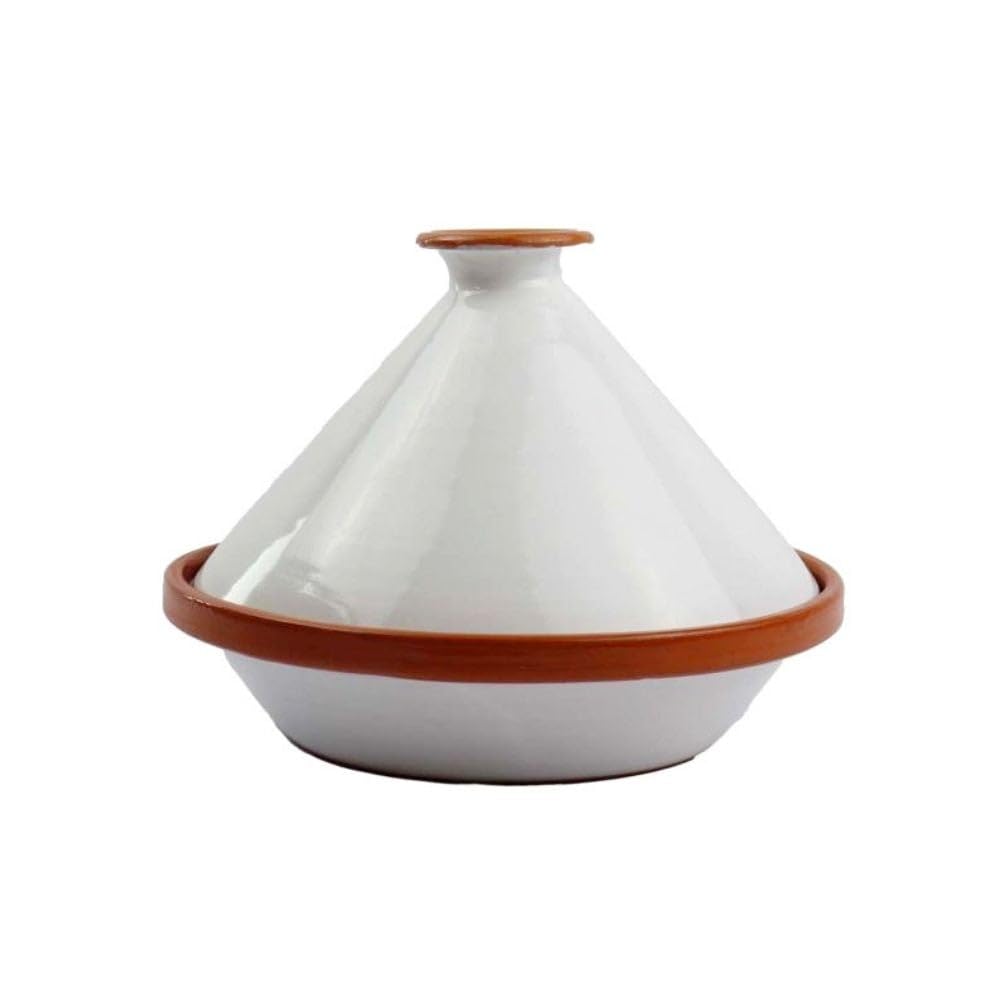 Tajine-Topf | Mehrere Muster und Farben | 25 cm und 30cm Durchmesser | ideal für 1-4 Portionen | Tra