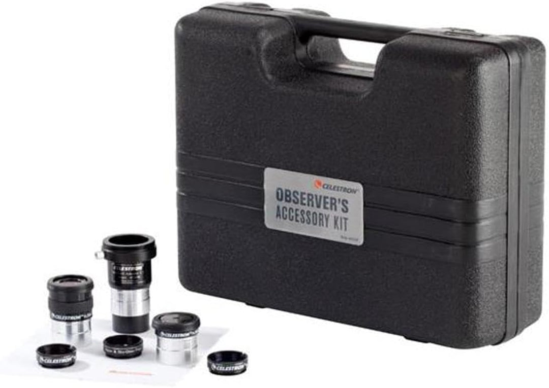 Celestron 94308 Observers Zubehör-Set, Schwarz Kit, Kit