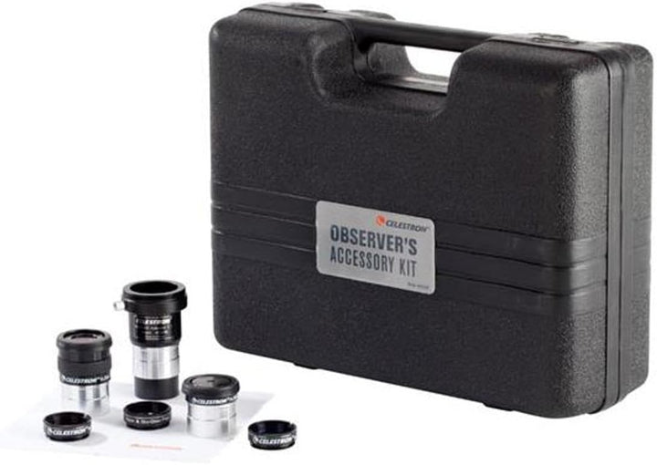 Celestron 94308 Observers Zubehör-Set, Schwarz Kit, Kit