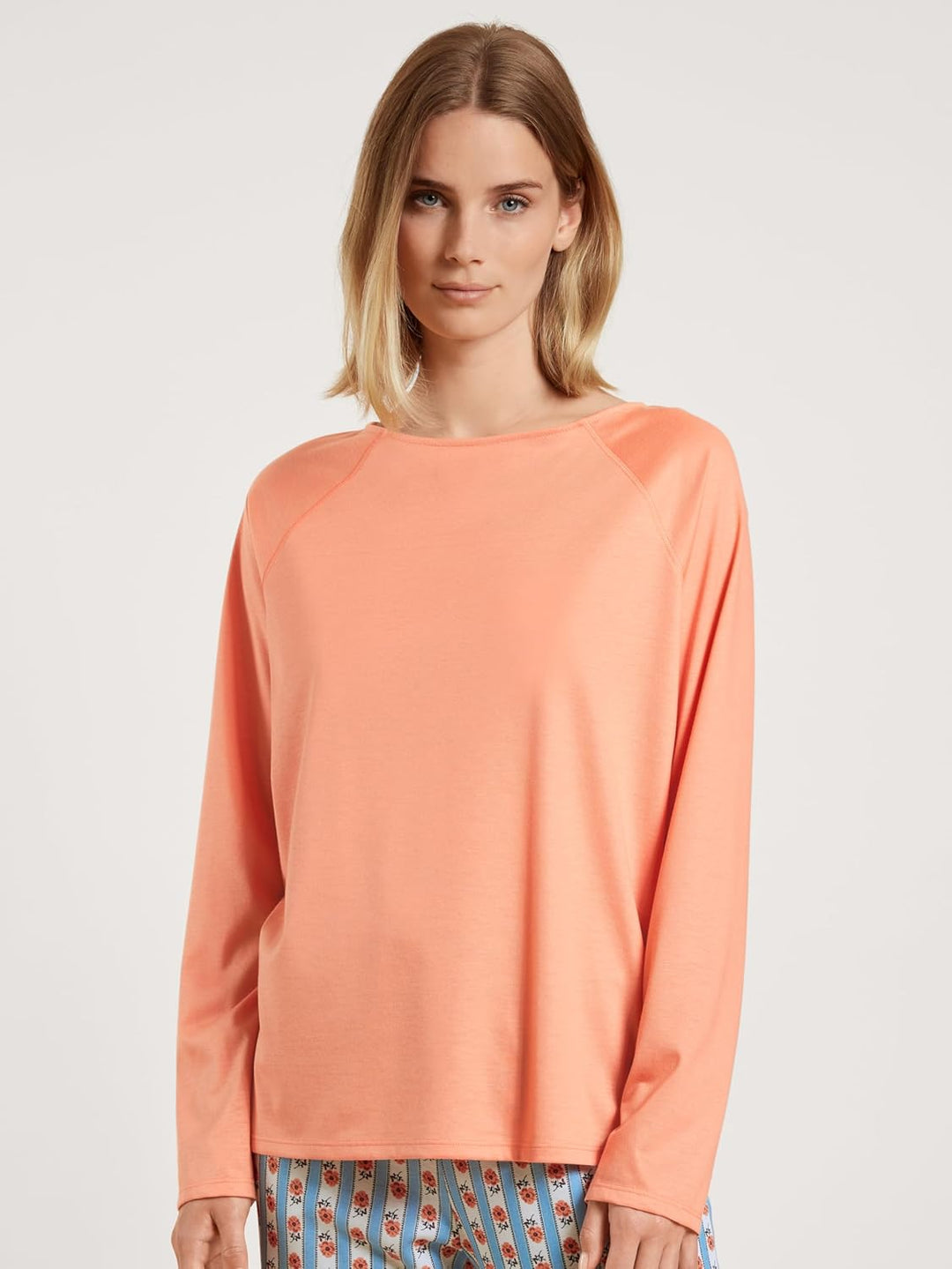 CALIDA Favourites Langarmshirt Damen, aus 100% Baumwolle 32-34 Canyon Sunset, 32-34 Canyon Sunset
