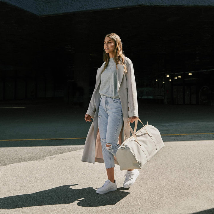 SOULEWAY Canvas Weekender - Reise-Tasche - Sport-Tasche - Handmade in Germany - Handgepäck - Wassera