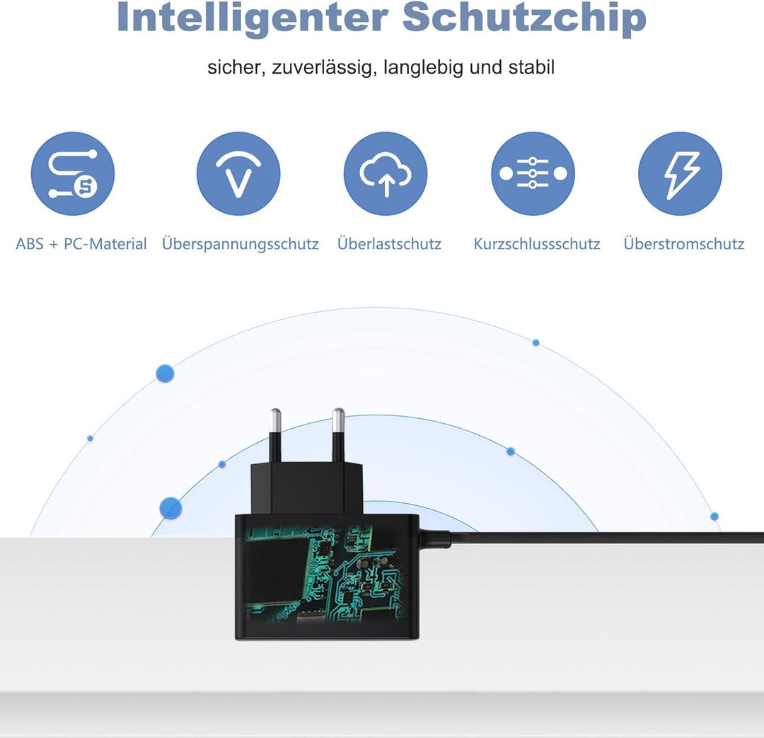 8.4V 2A Netzteil Ladegerät Kompatibel mit Thermrup beheizbare Handschuhe und Einlegesohle Ladegeräte