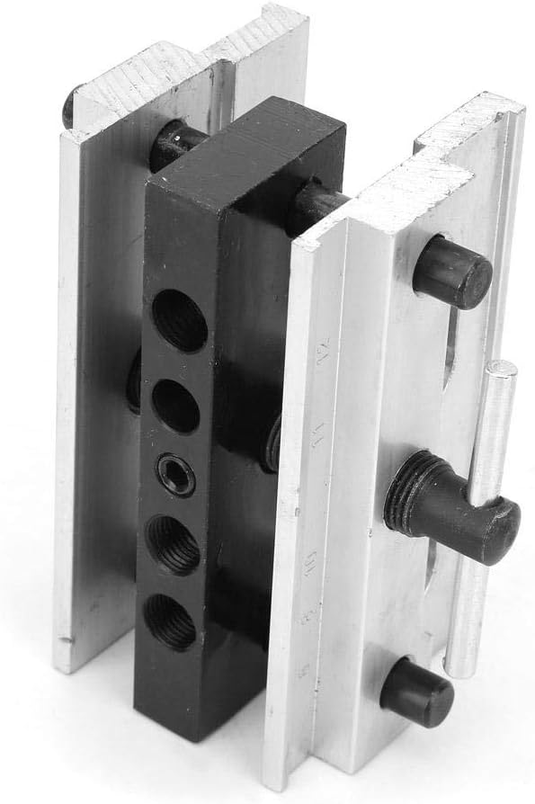Holzbearbeitung Dübel Jig Tools Metallbohrer Dübelloch Selbstzentrierende Locator Diy