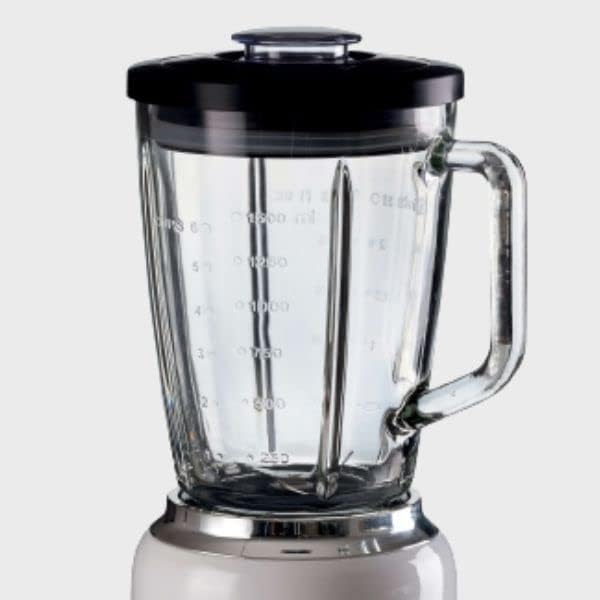 Ariete 585 Modern Standmixer, 1000 W, 1,5 L Fassungsvermögen, 4 Geschwindigkeiten + Pulse-Funktion,