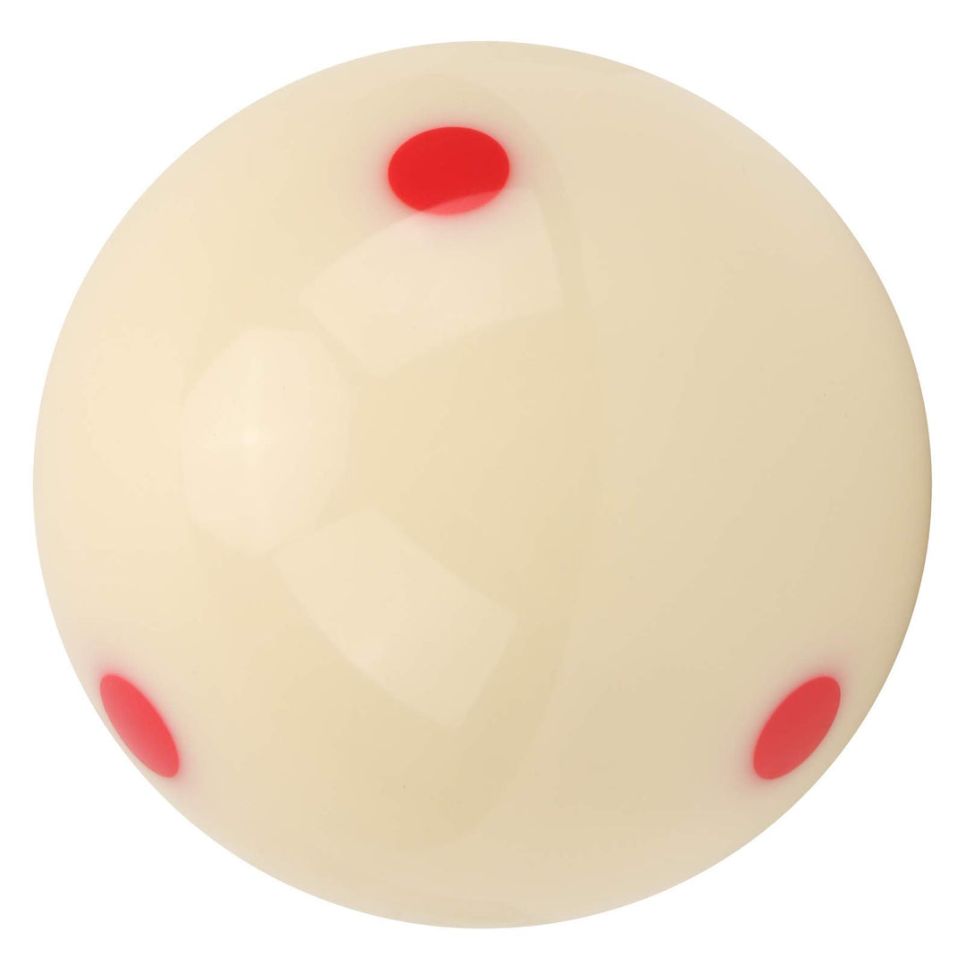 Billard Cue Ball, 57,2 mm Harz Billard Kugeln Dot Spot Training Cue Ball Pool Standard Trainingsball