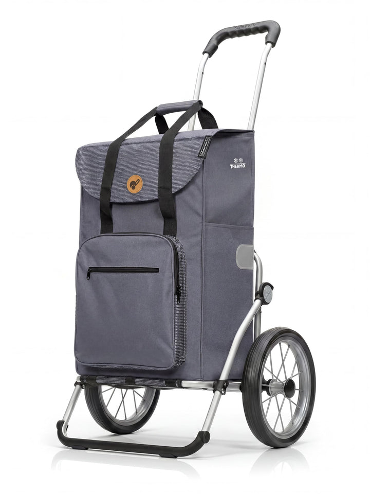 Andersen Einkaufstrolley - klappbar - 45 Liter - mit Kühlfach - Aufhängung für Einkaufswagen - belas
