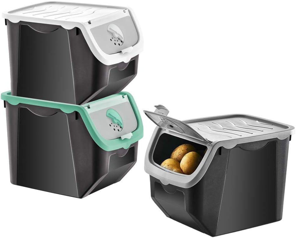 ORION GROUP Behälter Vorratsdose für Gemüse, aufbewahrung kartoffeln, Obst, Zwiebeln, Kartoffeln, ka