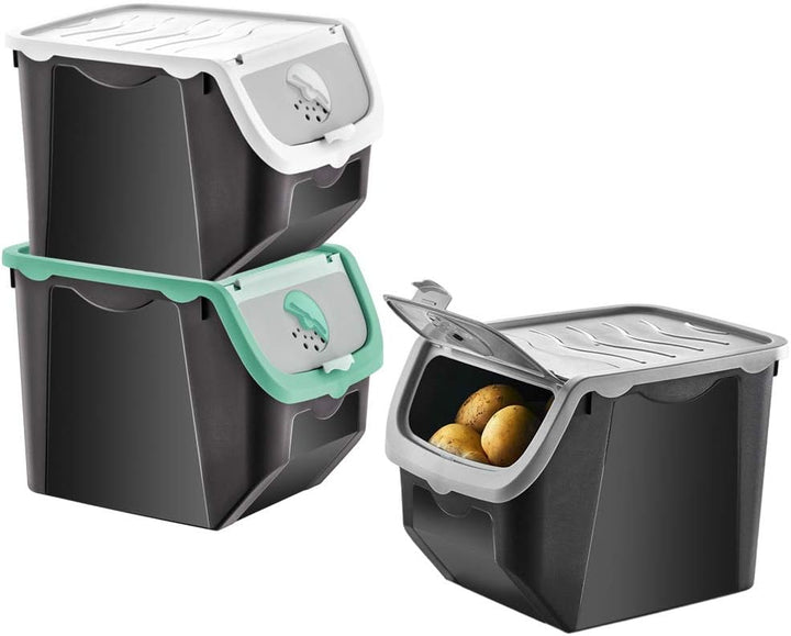 ORION GROUP Behälter Vorratsdose für Gemüse, aufbewahrung kartoffeln, Obst, Zwiebeln, Kartoffeln, ka
