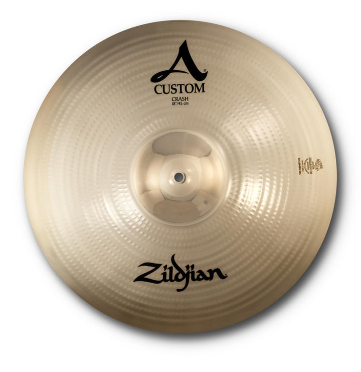 Zildjian A Custom Series - 18" Crash Cymbal - Brilliant finish 18 Zoll, 18 Zoll