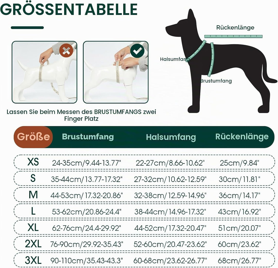 Kuoser Hundemantel Winter, Hundejacke für Grosse Hunde, Grosse Hundemantel Fleece Wasserdicht und Wa