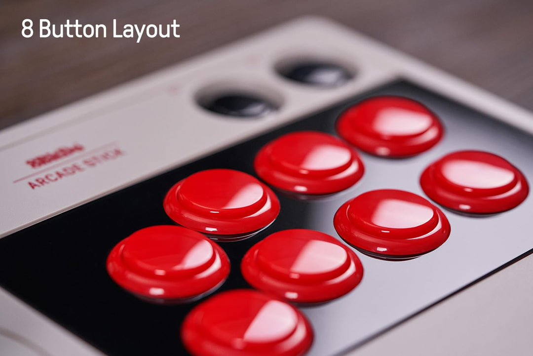 8Bitdo Bluetooth Arcade Stick For Nintendo Switch & Windows - Nintendo Switch [ Single, Single