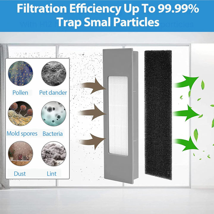 KGC 12 Stück Ersatzteile Zubehör für Ecovacs Deebot Ozmo 950 920 N8 N8 Pro N8 Pro+ T8 T8+ T8 AIVI T8