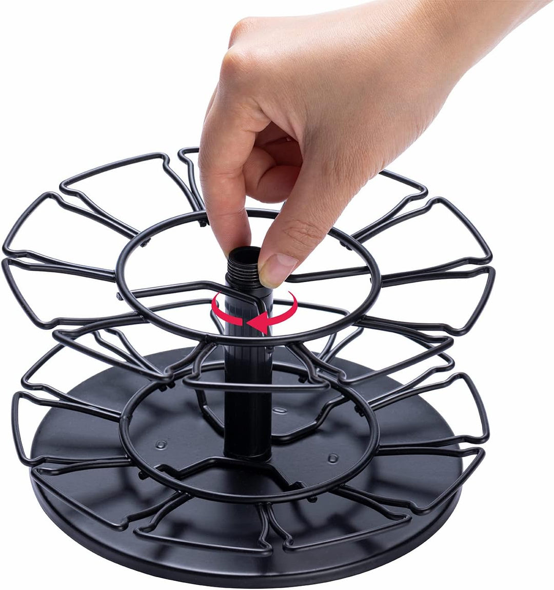 Flagship Kaffeekapselhalter Karussell 3 Ebenen für Dolce Gusto Kapselhalter Metall DIY Installieren