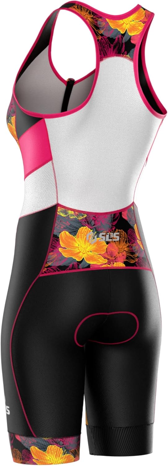 SLS3 Triathlon Anzug für Damen | Triathlonanzug | Trisuit | Triathlon Einteiler | FX Print Schwimman