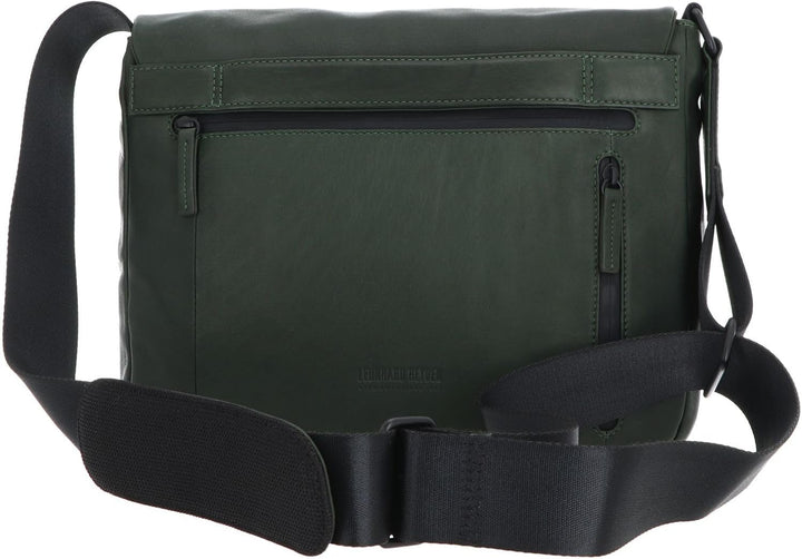 Leonhard Heyden Den Haag - Umhängetasche M Leder 32 cm Olive, Olive