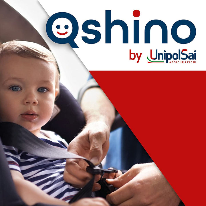 Qshino By Uni-Handgelenk-Versicherung, Universal, für Autositze, Bluetooth, Blau, 133 g