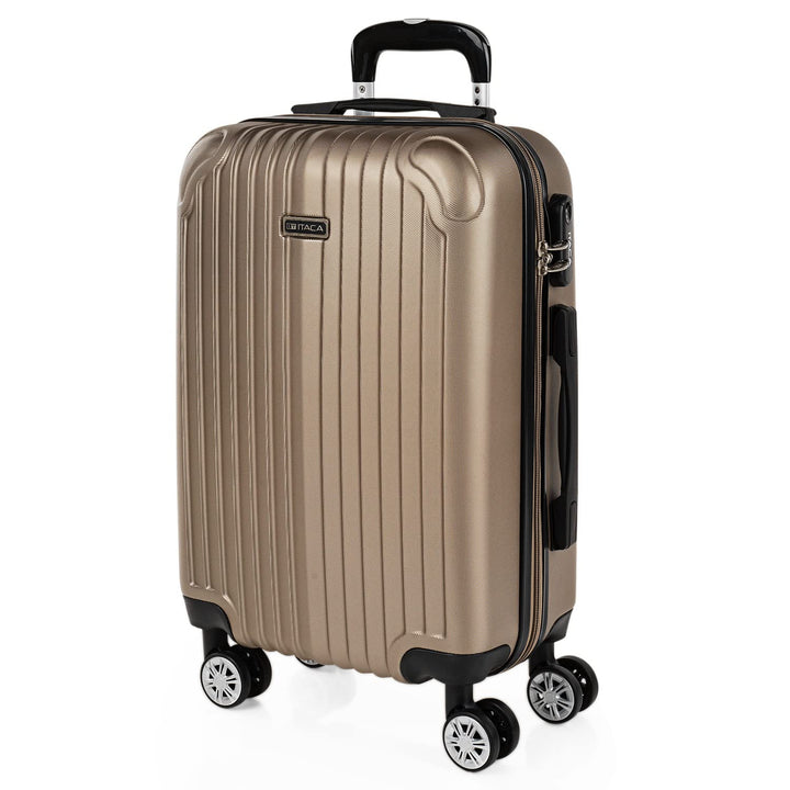 ITACA - Trolley Handgepäck Cabin Trolley Koffer Reisekoffer Hartschalenkoffer mit Zahlenschloss - Ka