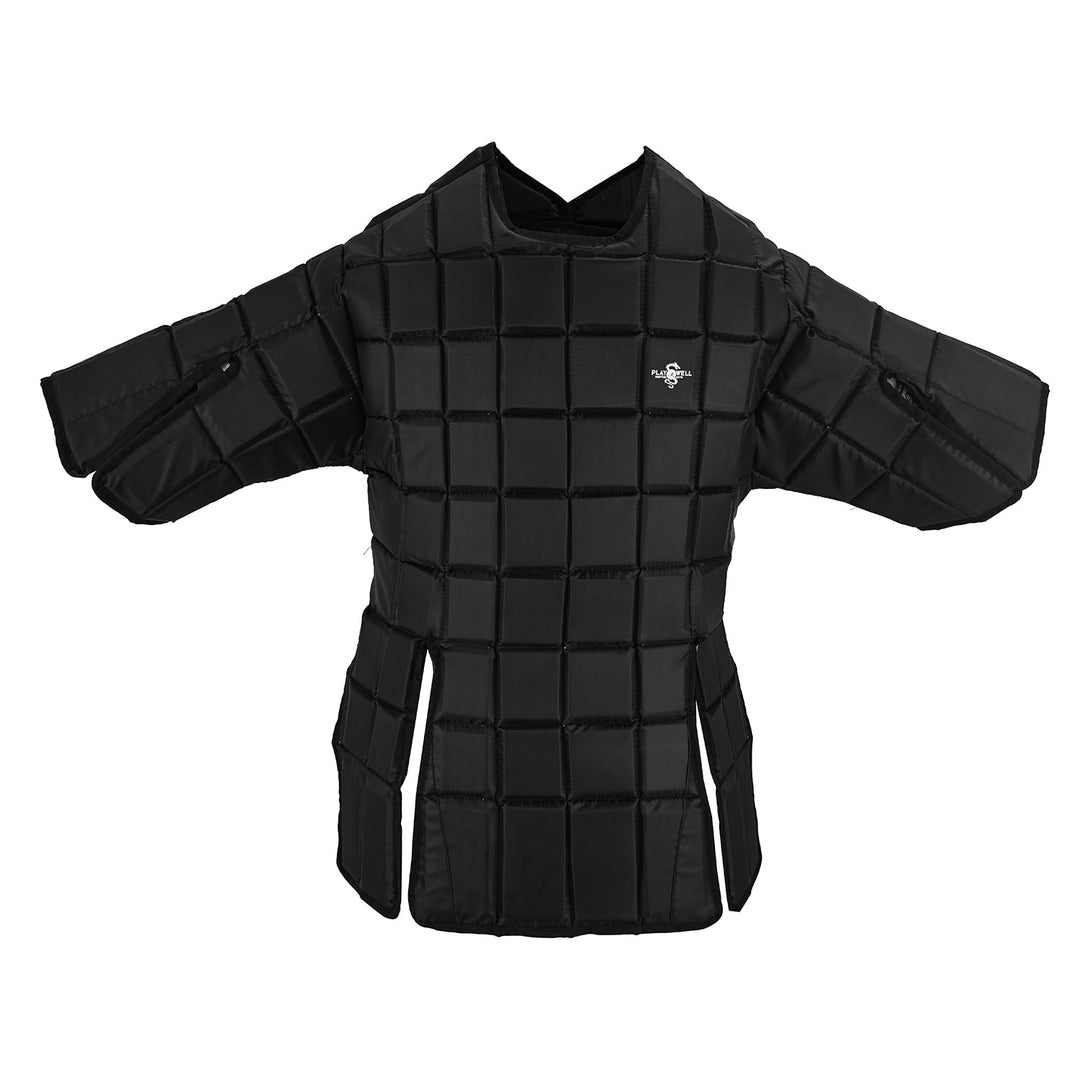 Playwell Full Contact Sparring Escrima Body Armour (Escrima-Jacke), Schwarz, M