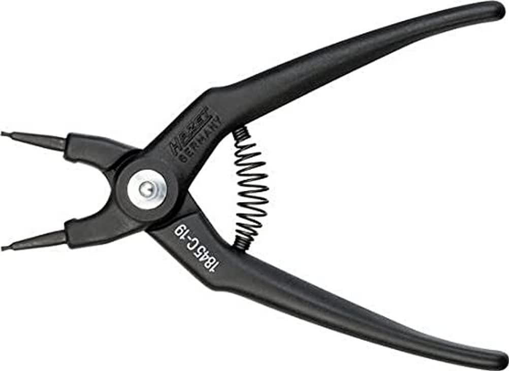 HAZET 1845C-19 Sicherungsring-Zange Form C Ringgrösse: 19-60 mm Kunststoffkörper, Form C Ringgrösse: