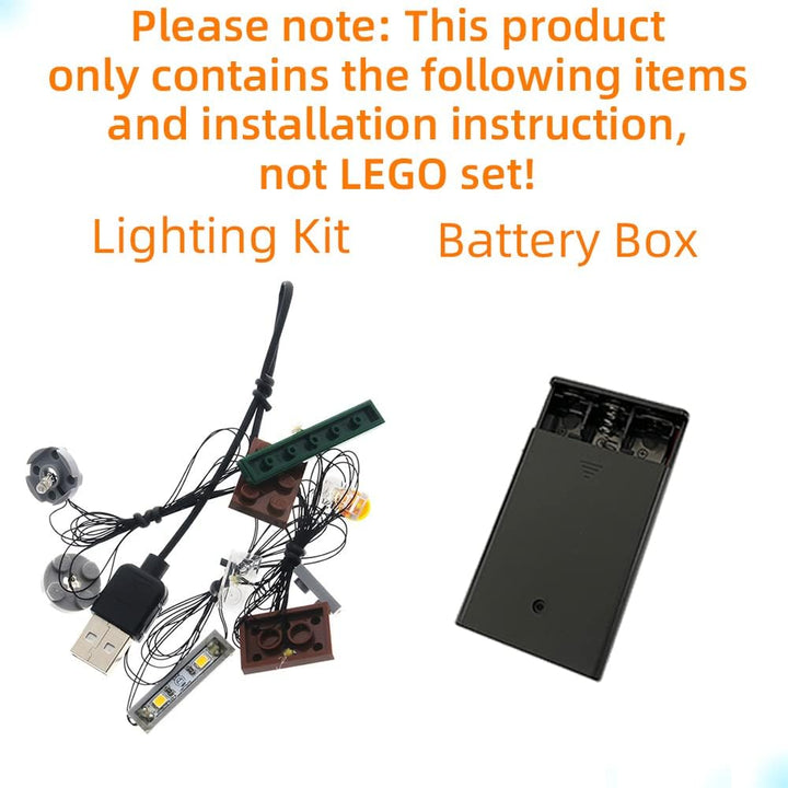 GEAMENT LED Licht-Set für Ideas Friends Central Perk Café - Kompatibel mit Lego 21319 Bausteinen (Mo