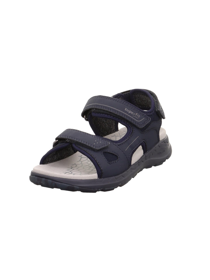 Superfit Jungen Criss Cross Sandale 27 EU Weit Blau 8030, 27 EU Weit Blau 8030