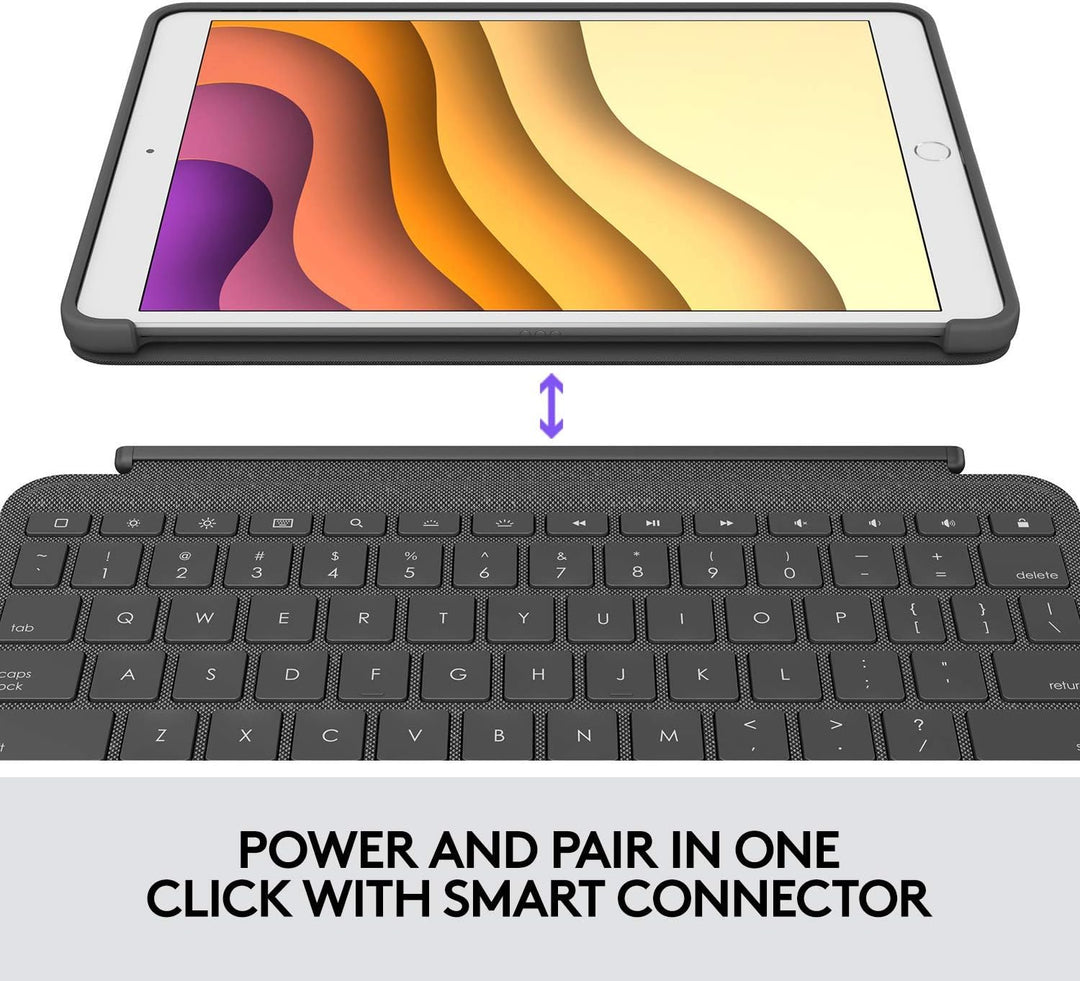 Logitech Combo Touch für iPad Air (3. Gen) A2152, A2123, A2153, A2154 und iPad Pro 10,5" A1701, A170