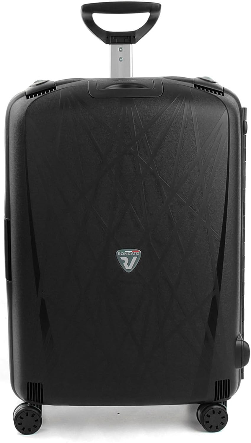 RONCATO Light Hartschalen Koffer Trolley Large Schwarz, Schwarz