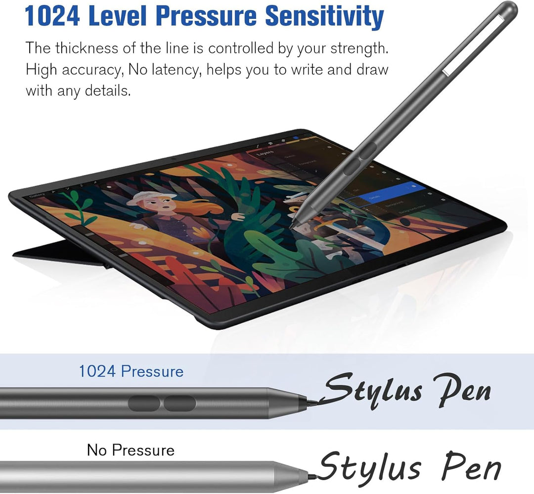 Stylus Stift HP, Pen für HP Envy/Spectre/Pavilion x360 und Andere Serien, Aktiver Digitaler Stift, 1