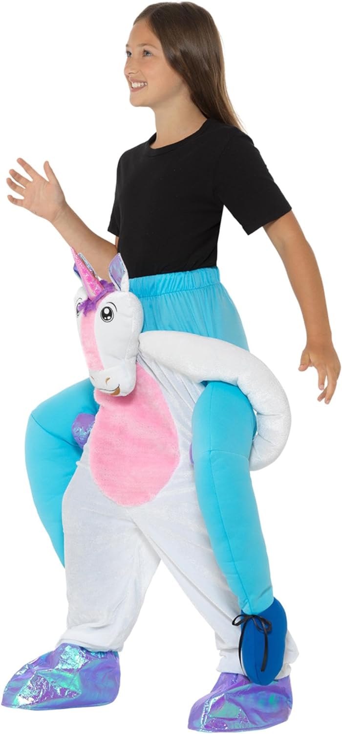 Kids Piggyback Unicorn Costume