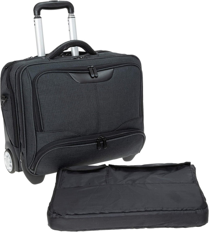 Trolley Pilotenkoffer Dermata Notebook Laptop Trolly Handgepäck Luggage 3456CV Anthrazit
