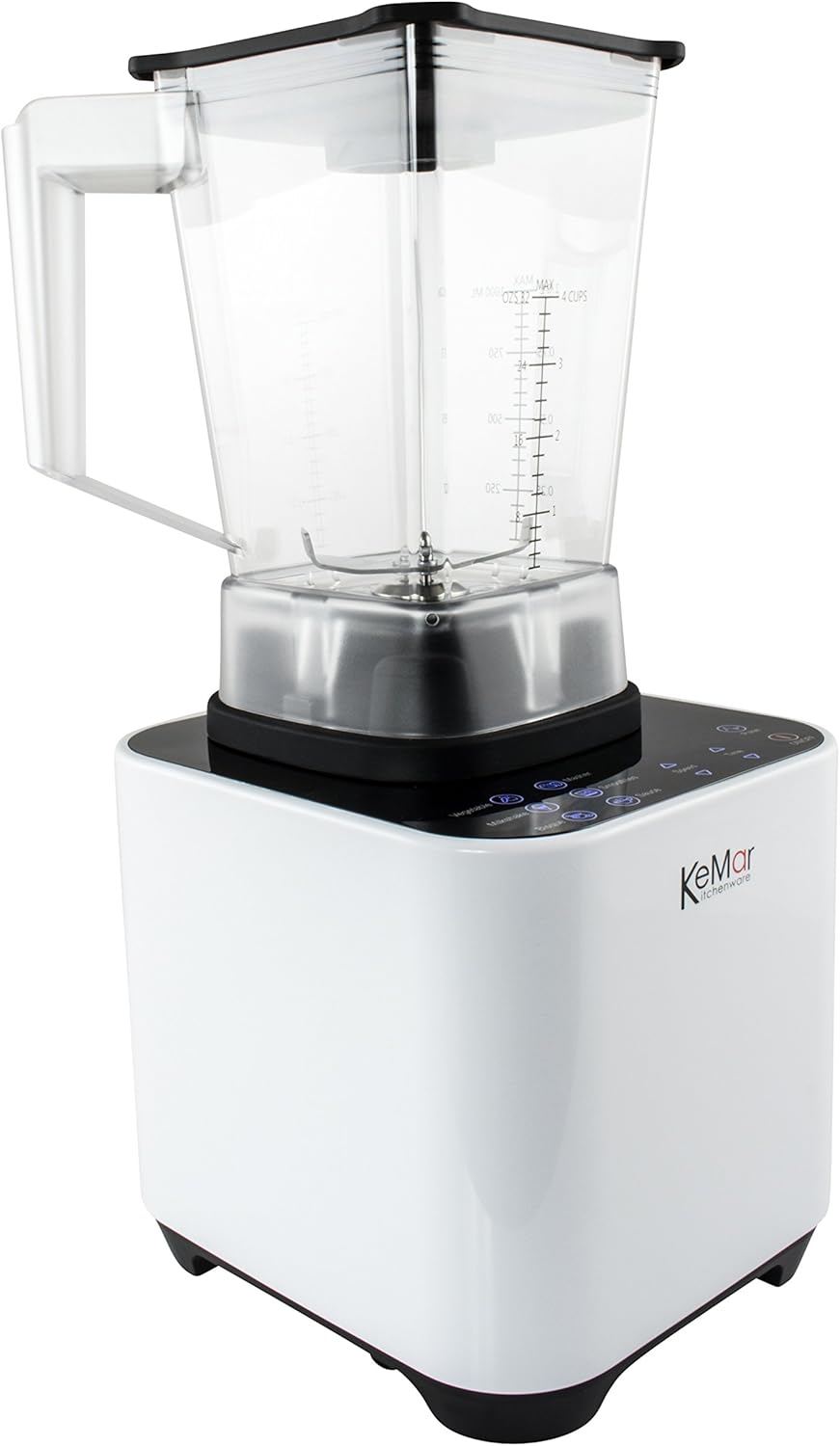 Hochleistungstandmixer (1.500W, 30.000 U/min 6 Programme, Touch Bedienung, inkl. 1L und 2L Behälter