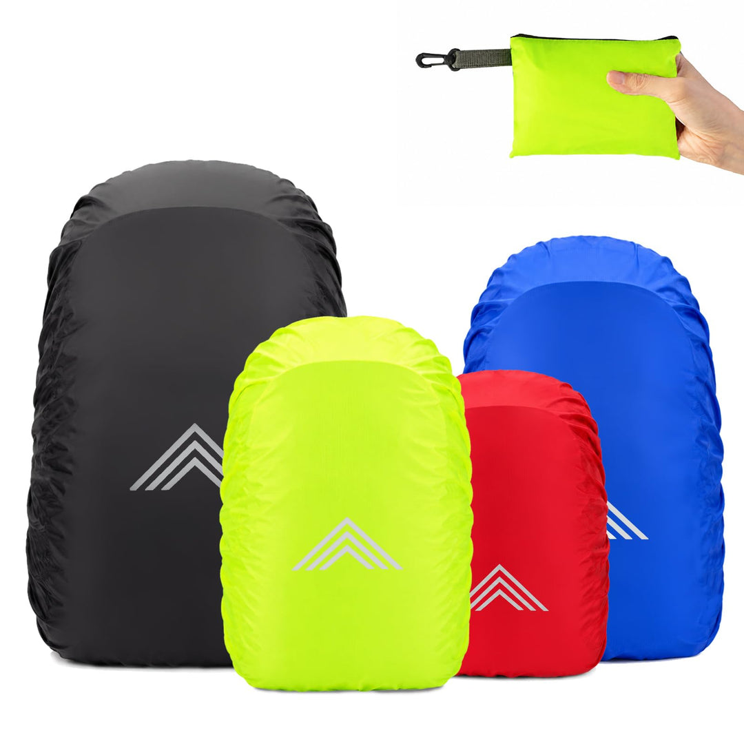 Frelaxy Regenschutz für Rucksäcke Schulranzen(15-90L), Wasserdichter Rucksack Regenhülle Regencape m