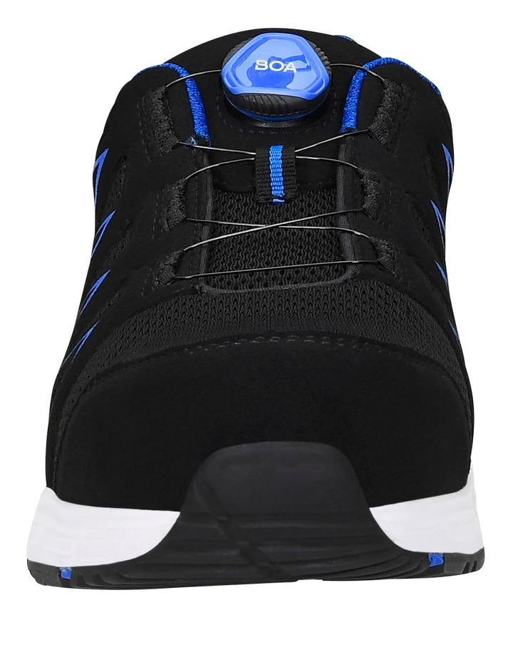 JORI Sicherheitshalbschuh Speedy BOA Black-Blue Low ESD S1P 46 Grösse: 46, Grösse: 46
