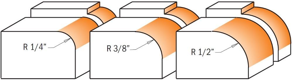 SET 3 FRESE RAGGIO CONCAVO S=6.35 HM