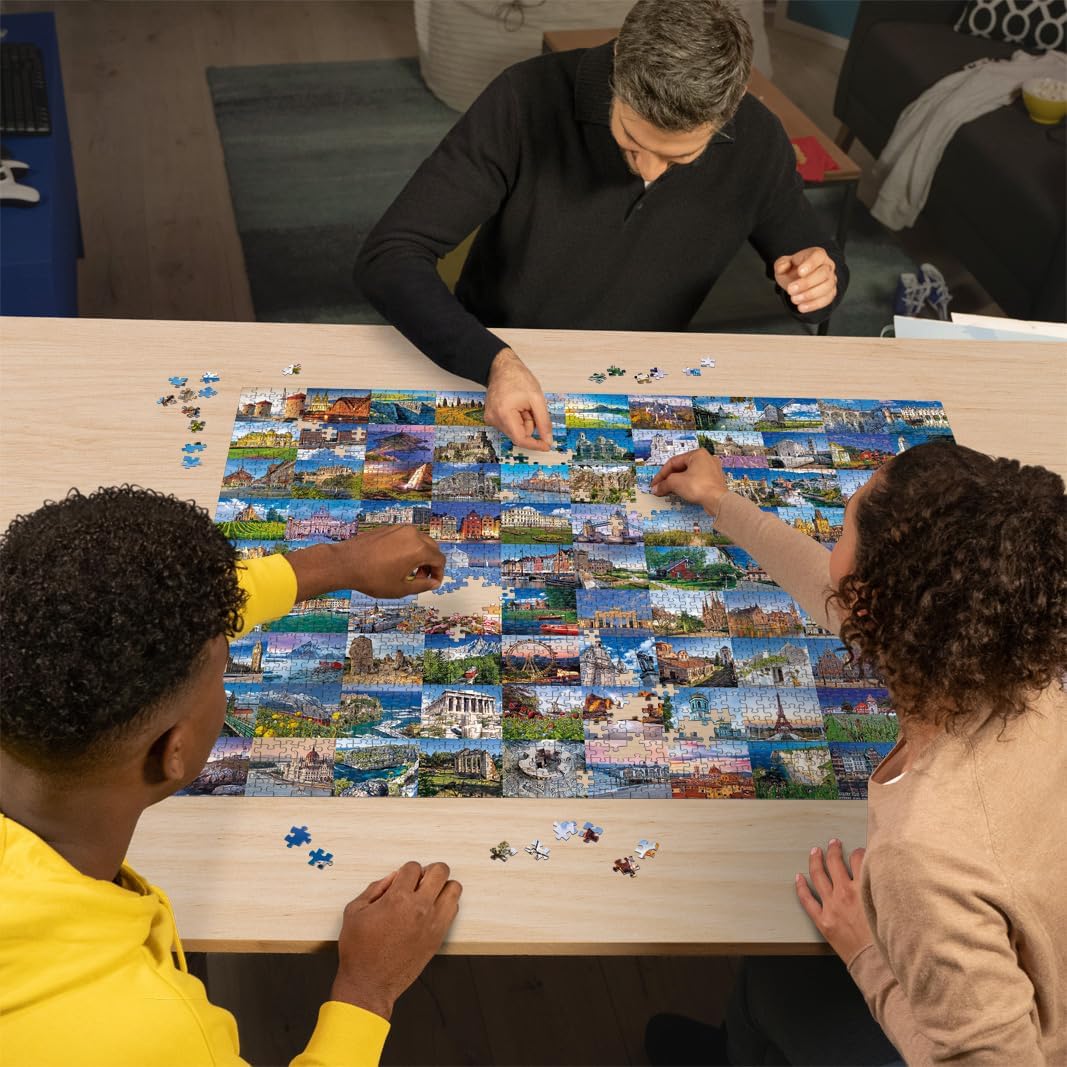 Ravensburger Puzzle 80487 - 99 Places in Europe - 2000 Teile Puzzle für Erwachsene und Kinder ab 14