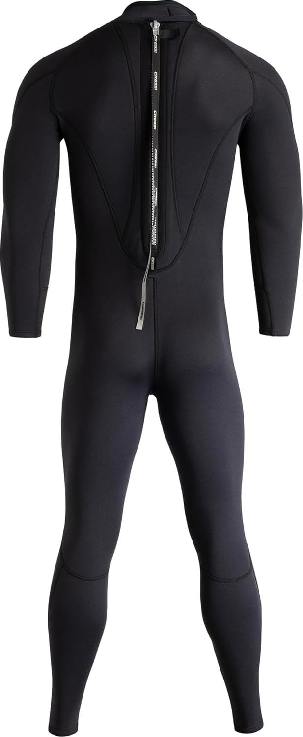 Cressi Herren Summer Man Neopren 2.5 Mm Taucheranzug XXL Schwarz, XXL Schwarz