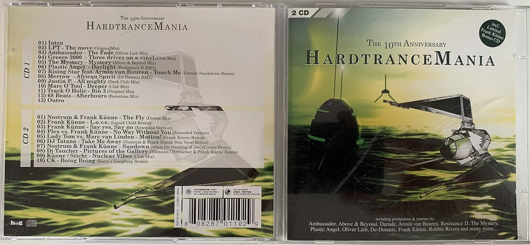 The 10th Hardtrancemania, Audio-CD