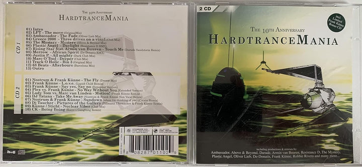 The 10th Hardtrancemania, Audio-CD