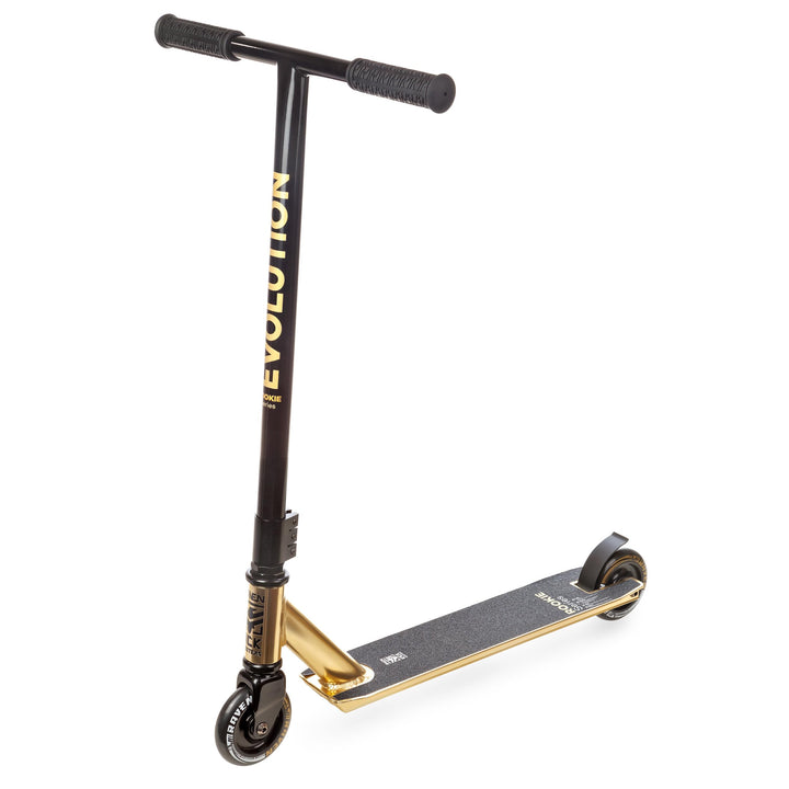 Stunt/Freestyle Scooter, Roller, Tretroller, Cityroller Raven Evolution Rookie Series 100mm Gold, Go